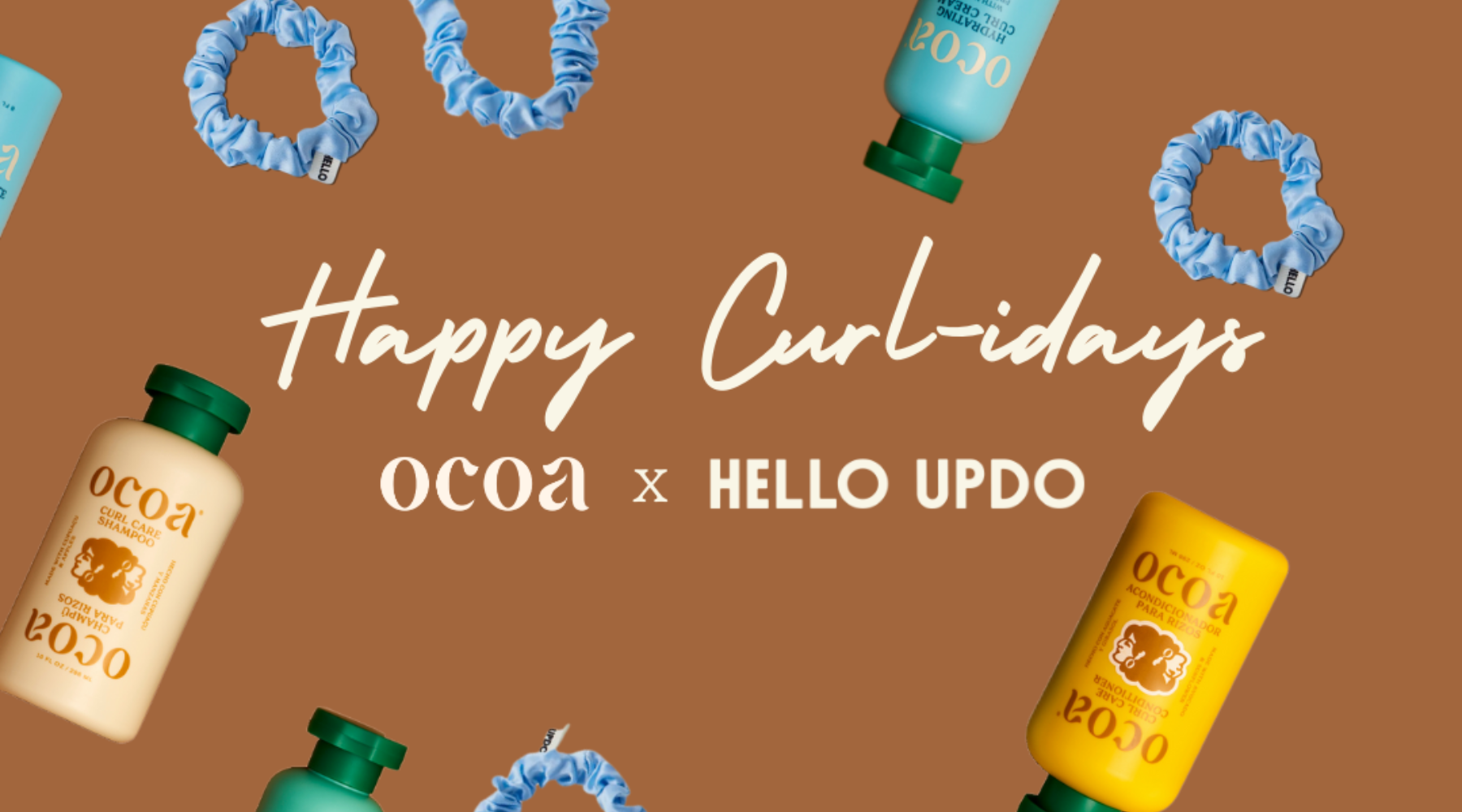 OCOA x Hello Updo: Welcome to Your Best Curl-idays