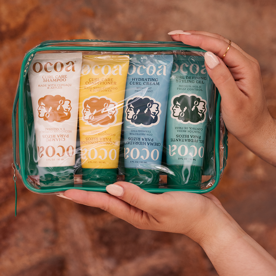 Gorgeous Curls on the Go: The New OCOA 4-Step Travel Kit