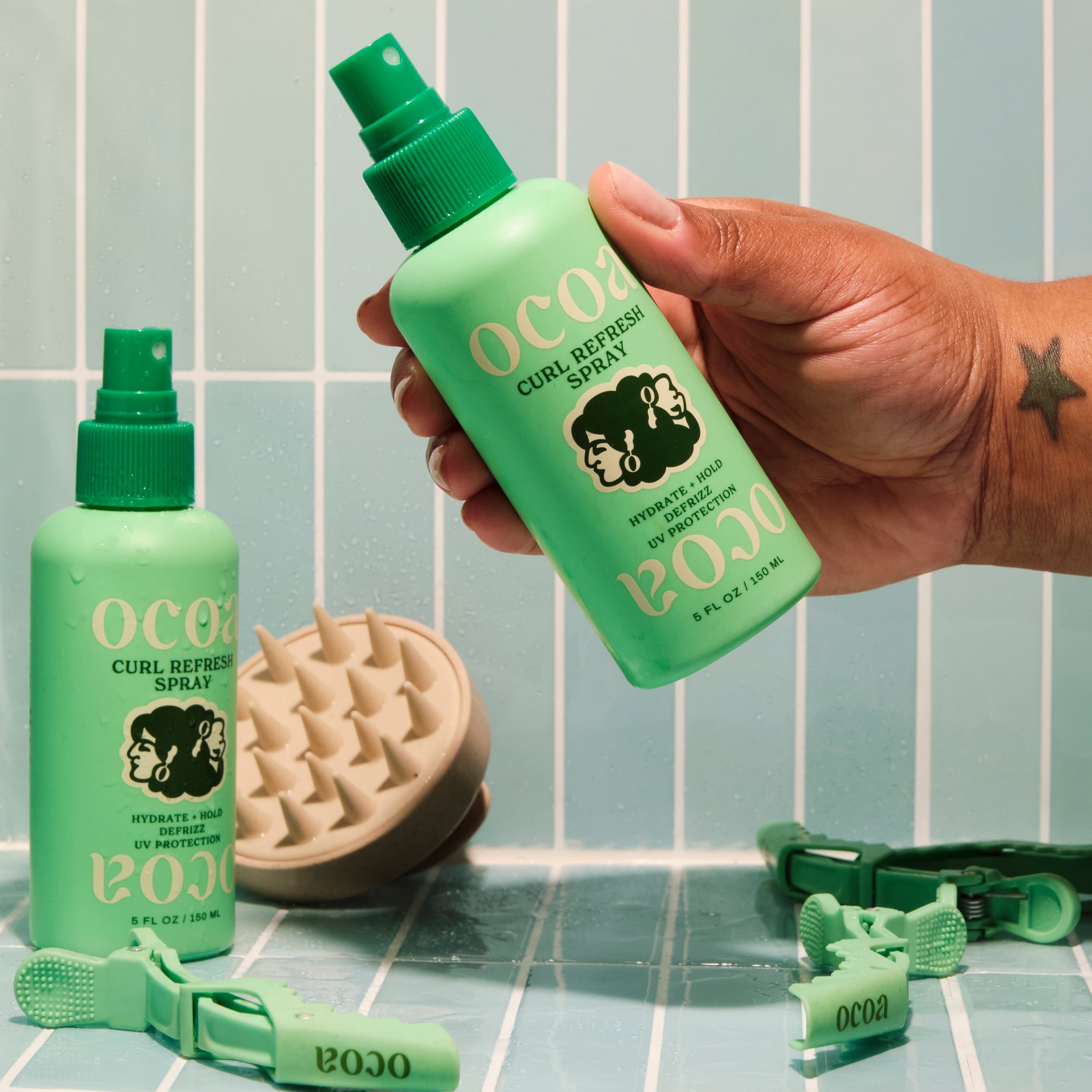 CURL REFRESH + HOLD SPRAY