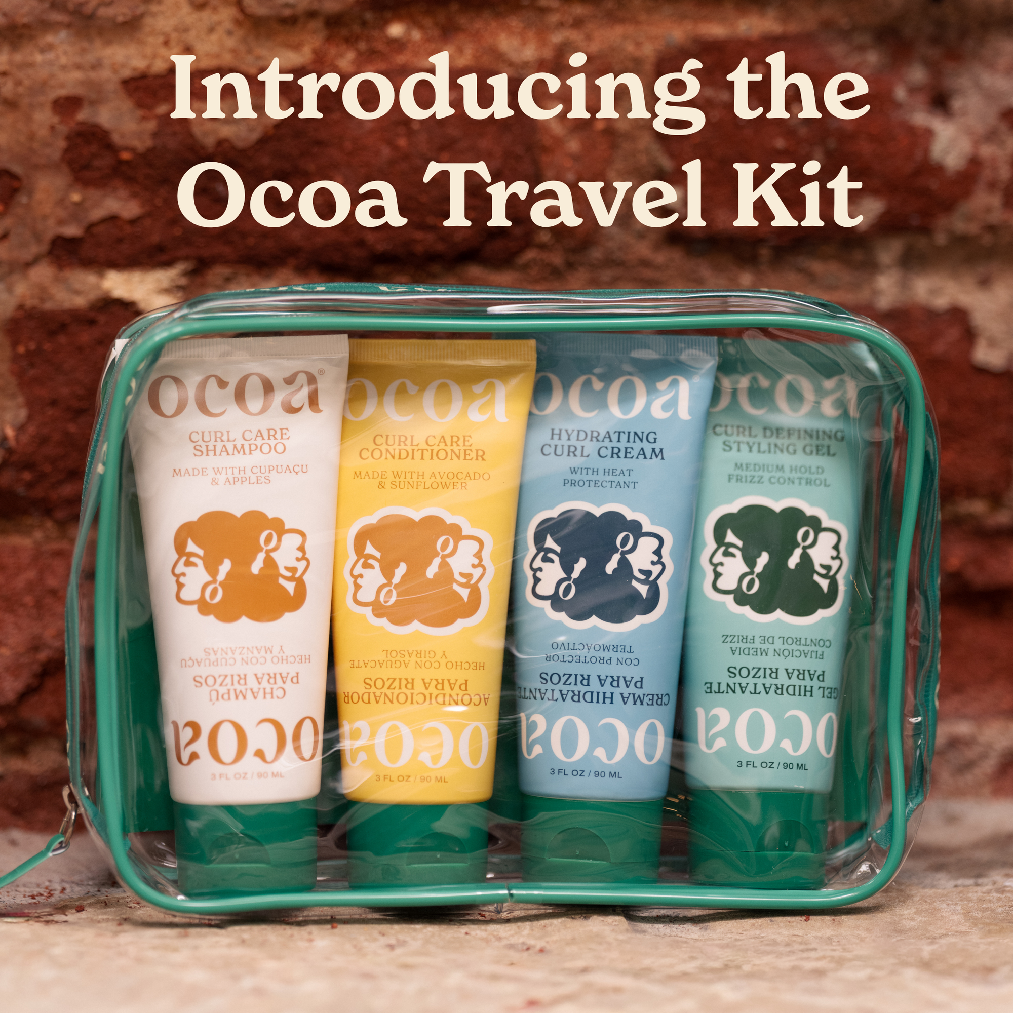 Gorgeous Curls on the Go: The New OCOA 4-Step Travel Kit