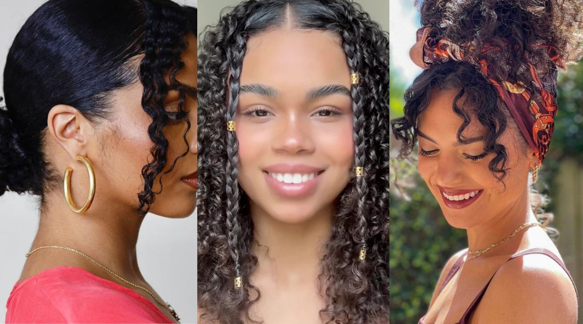Caribbean Summer Curls: 3 Easy Hairstyles Inspired by Our Island Roots