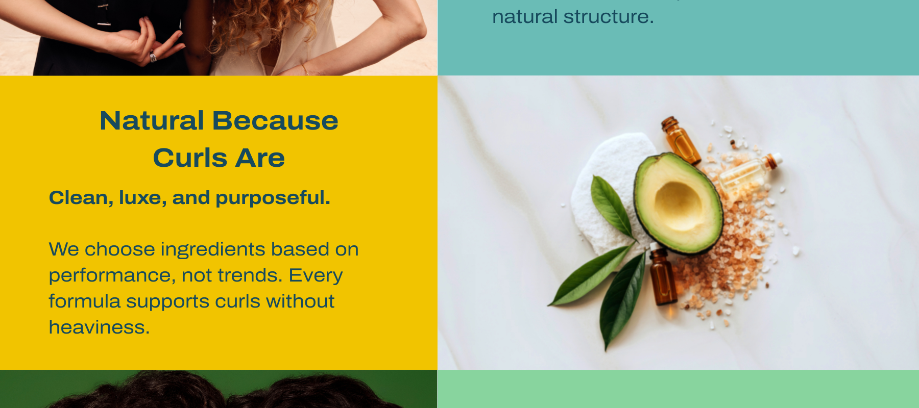 curly hair care that is clean luxe and purposeful 