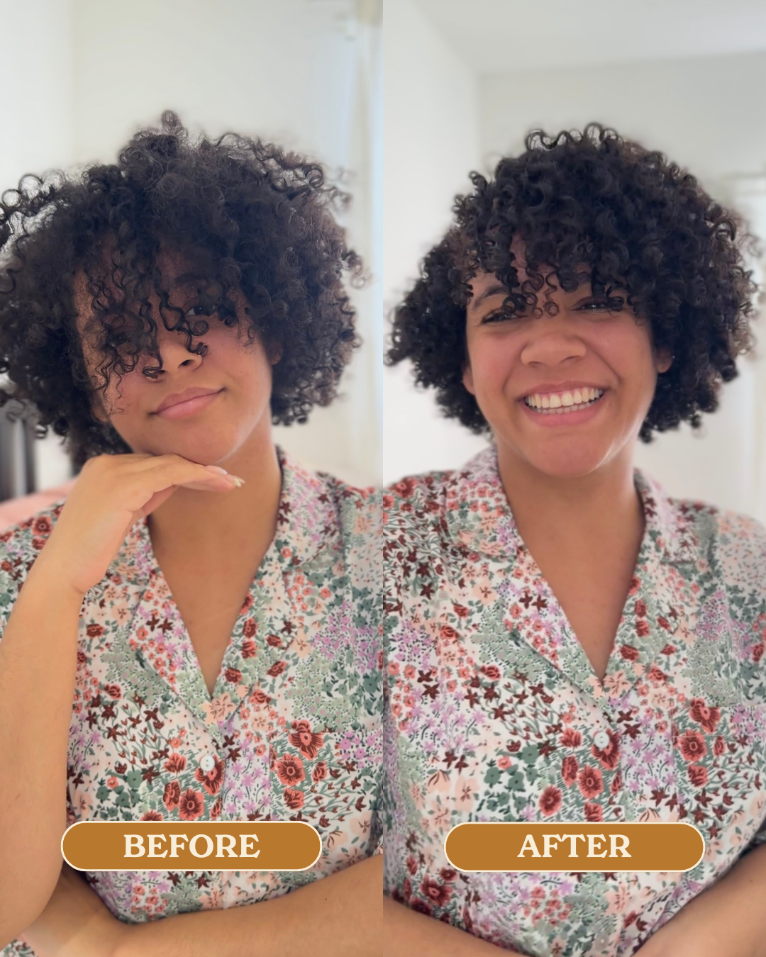 Latina owned curly hair brand for type 3 hair 