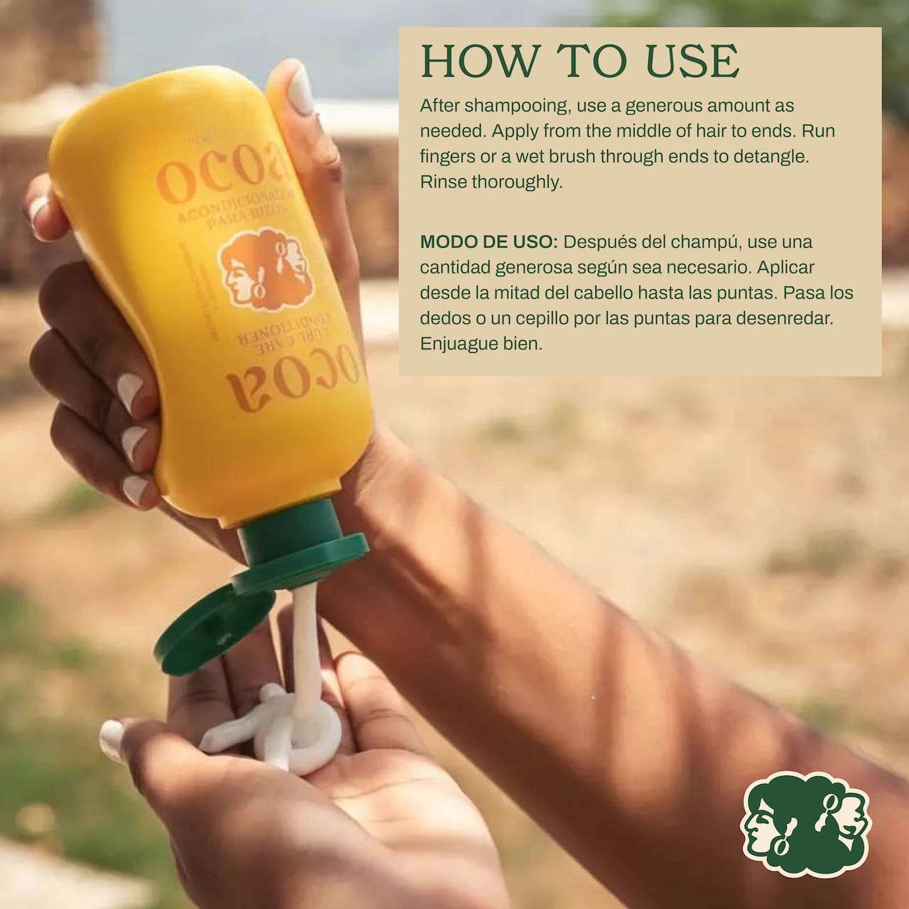 How to use Ocoa beauty on type 2 hair
