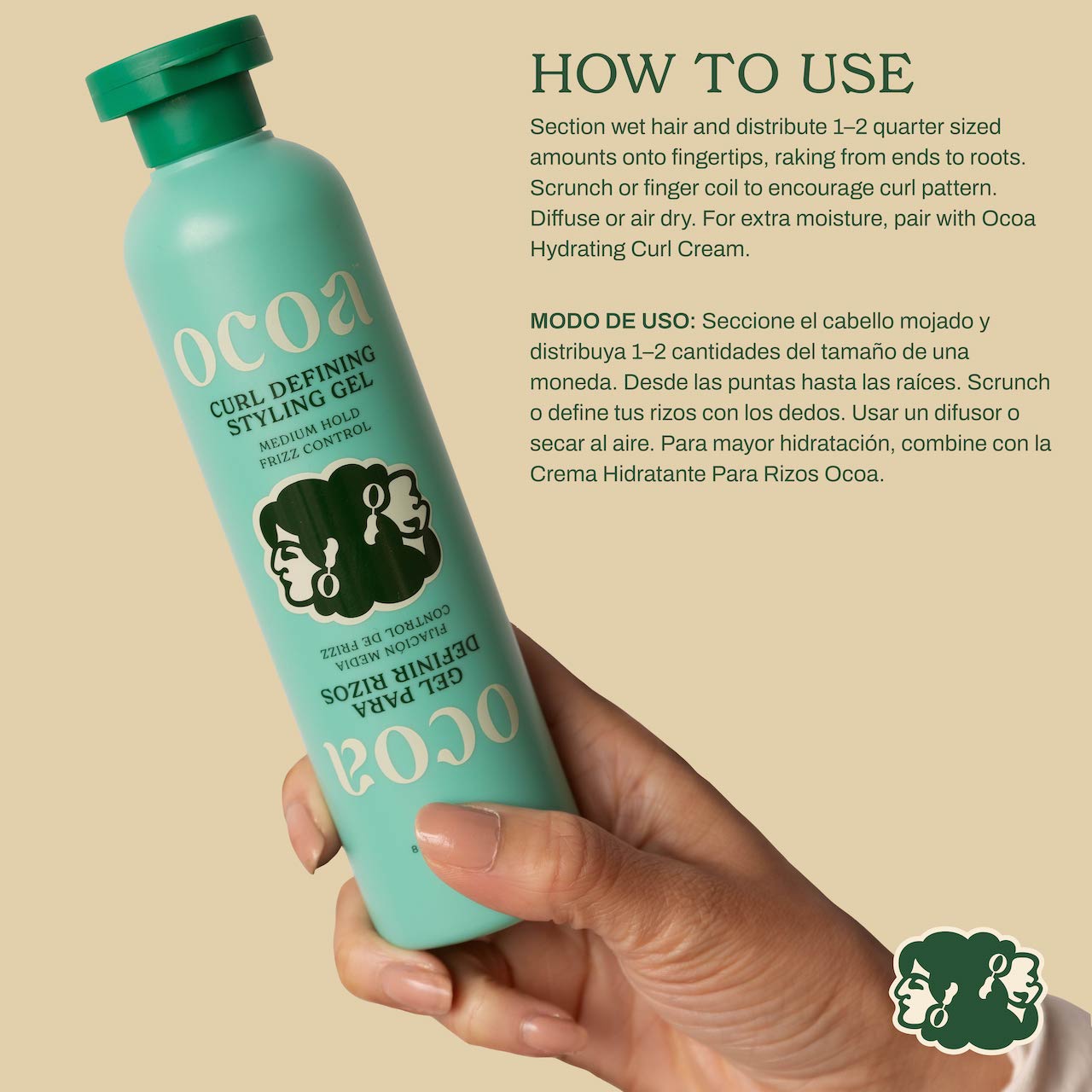best curl cream for low porosity hair from Ocoa Beauty