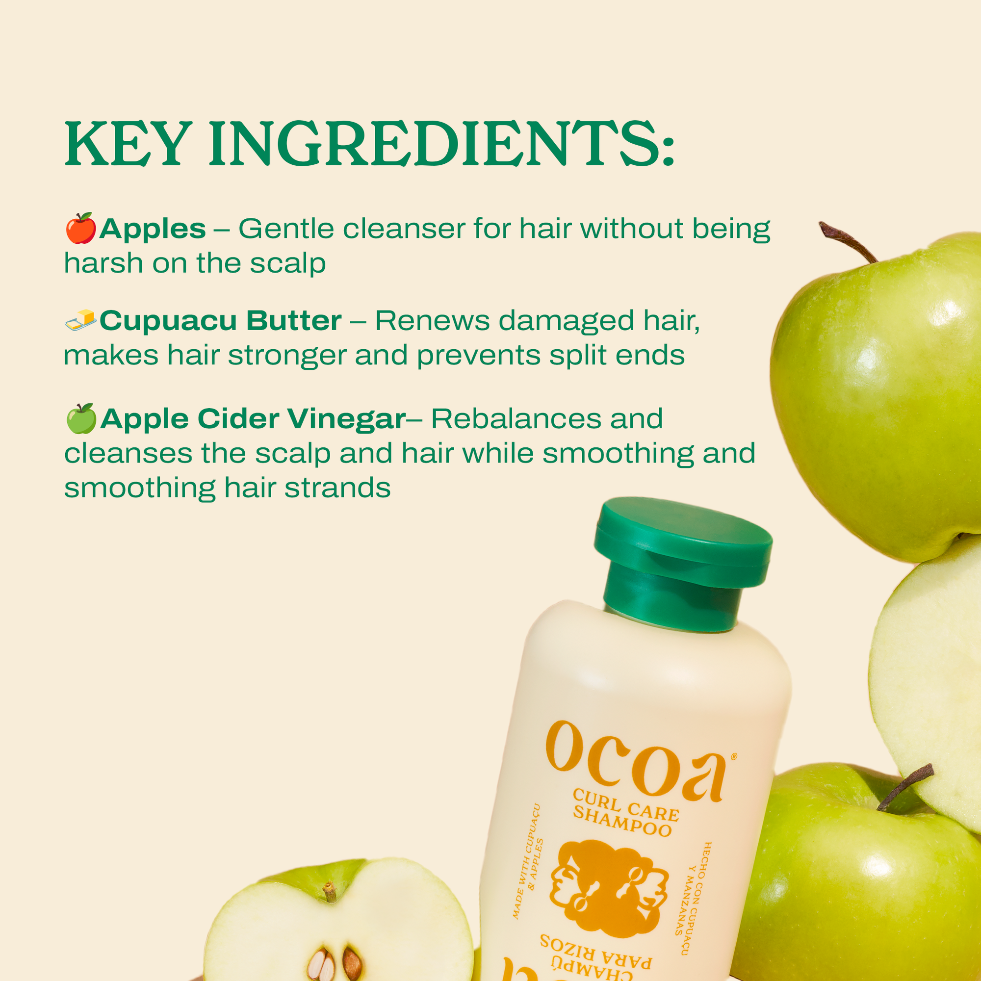 Number 1 vegan hair care brand for natural curls waves and coils by Ocoa beauty 