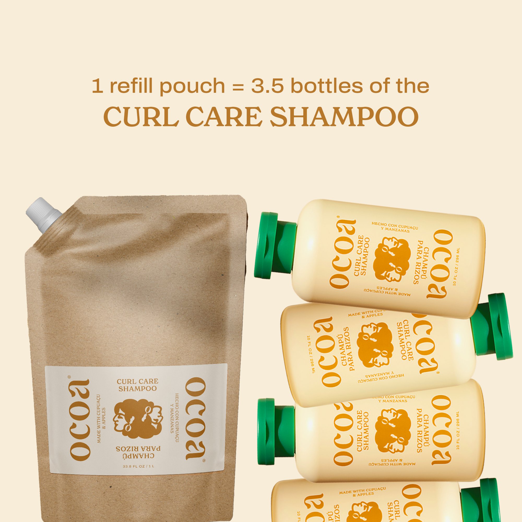 Ocoa Beauty hair care for high porosity curls coils and waves