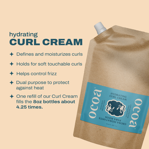 Hydrating Curl Cream 34oz Refillable