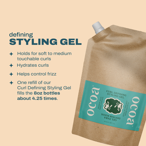Curl Defining Styling Gel 34oz Refillable
