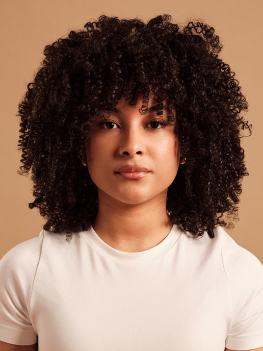 After: J.'s curls